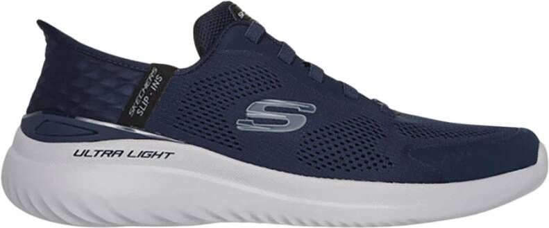 Skechers Summits Key Pace Instappers Blue Heren