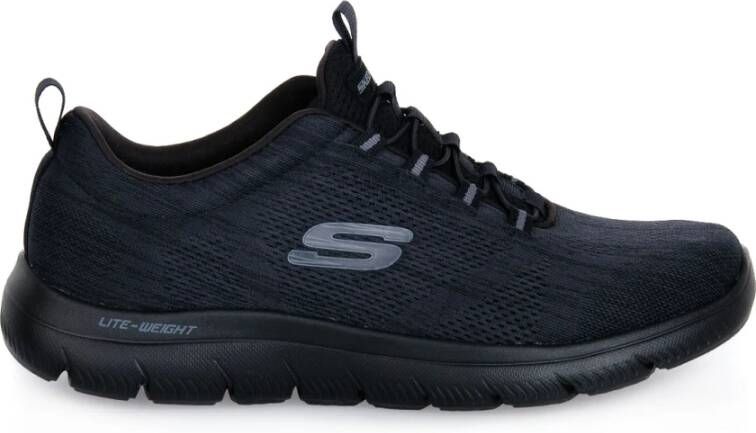 Skechers Summits Louvin Sneakers voor Heren Zwart Heren