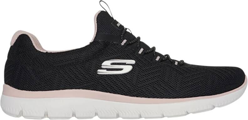 Skechers Summits Slip-On Memory Foam Sneakers Black Dames