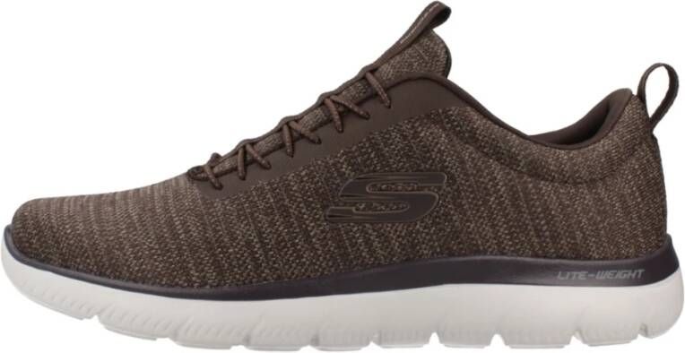 Skechers Slip-on sneakers SUMMITS- slippers vrijetijdsschoen lage schoen met elastische veters - Foto 2
