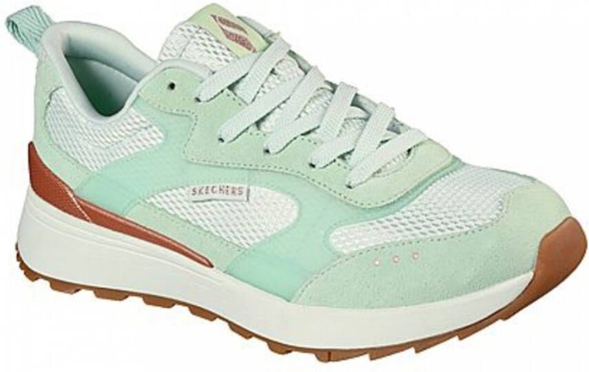 Skechers Sunny Street Shiny Jogger sneakers Groen Dames