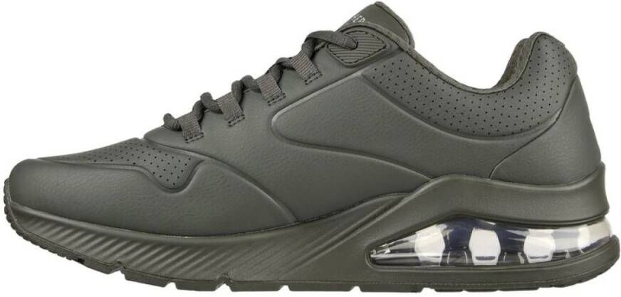Skechers Sneakers Groen Imitatieleer 300430 Heren Kunstleer - Foto 3