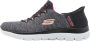 Skechers Grijze Sportschoenen voor Dames Summits Grijs Dames - Thumbnail 8