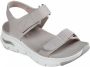 Skechers Comfortabele Arch Fit Sandalen voor Reizen Gray Dames - Thumbnail 12