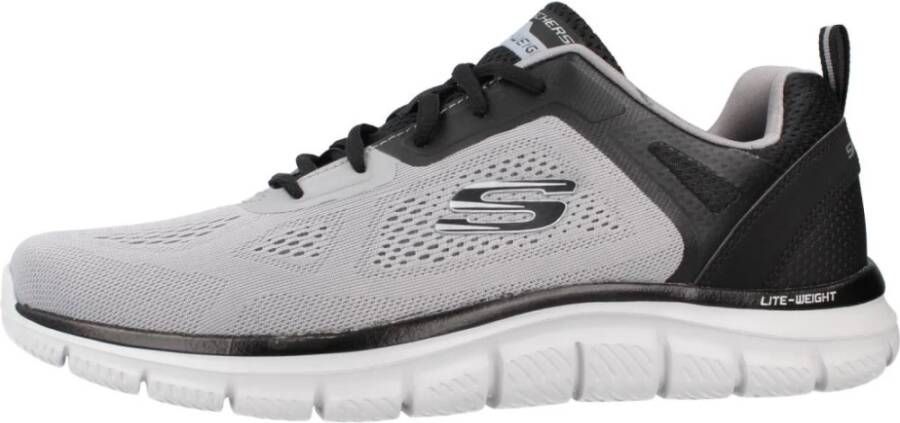 Skechers Track Sneakers voor Moderne Man Gray Heren