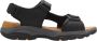Skechers Tresmen-Hirano 204106-BLK Mannen Zwart Sportsandalen - Thumbnail 10