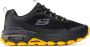 Skechers Max Protect-Liberated 237301-BKYL Mannen Zwart Sneakers - Thumbnail 2