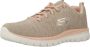 Skechers Sneakers Graceful Twisted Fortune Vrijetijdsschoen lage schoen veterschoen met memory foam - Thumbnail 2