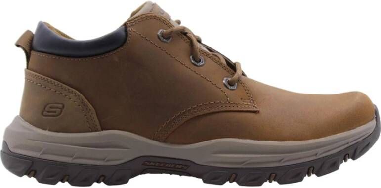 Skechers Twyla Veterschoen Brown Heren