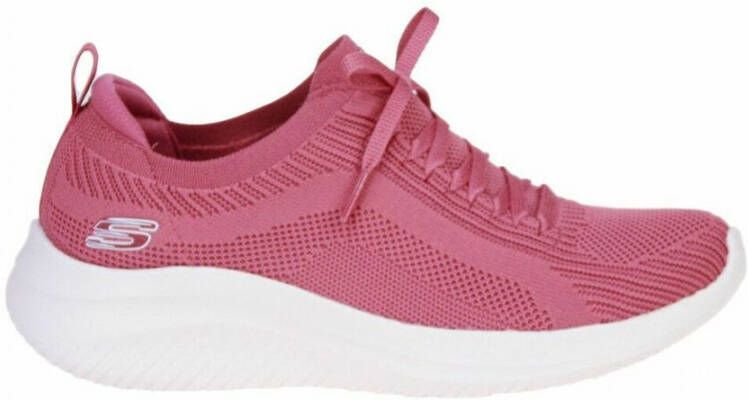Skechers Ultra Flex 3.0 Donker Sneakers Roze Dames