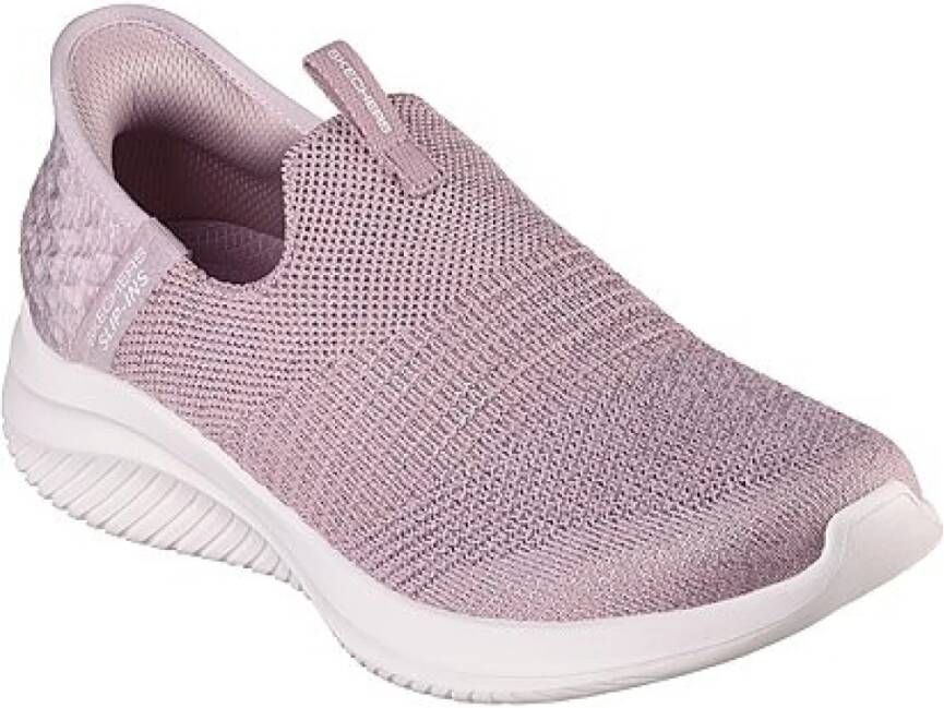Skechers Hands Free Slip-Ins Ultra Flex 3.0 Smooth Step VEGAN Instapper Dames Roze - Foto 3