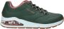 Skechers Sneakers met sleehak UNO 2 2ND BEST in vegan verwerking vrijetijdsschoen halve schoen veterschoen - Thumbnail 2