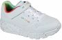 Skechers Uno Lite Rainbow Specks meisjes sneakers Wit Extra comfort Memory Foam - Thumbnail 2