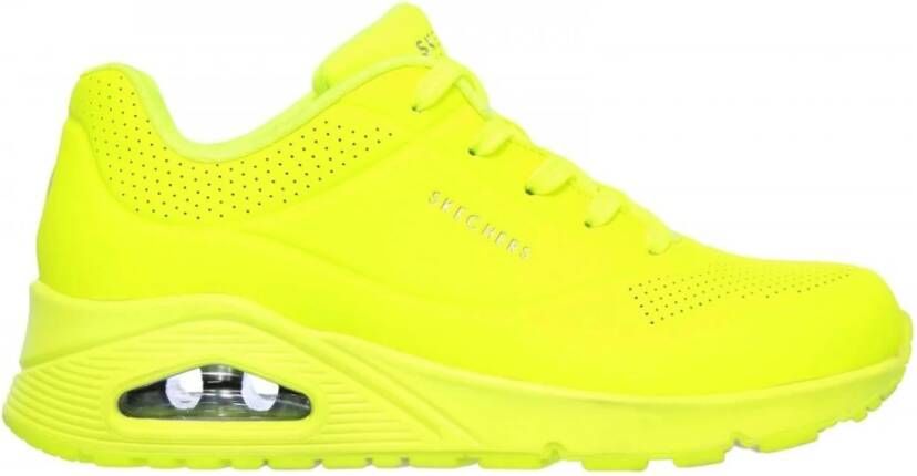Skechers Stijlvolle Sneakers voor Modebewuste Vrouwen Yellow Dames
