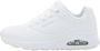 Skechers Dames Uno Stand On Air Sneakers White Dames - Thumbnail 1