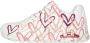 Skechers Sneakers met sleehak UNO-SPREAD THE LOVE Vrijetijdsschoen lage schoen veterschoen met coole graffiti-print - Thumbnail 10