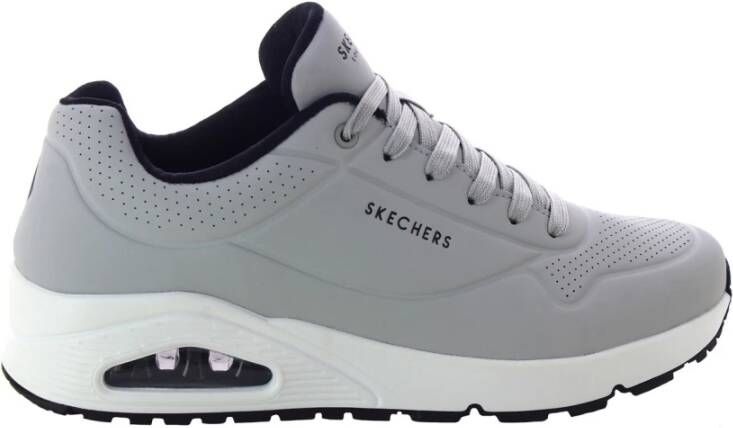 Skechers uno staan ​​op Air 52458 Lgbk Gray Grijs Heren