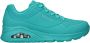 Skechers Uno Stand On Air sneaker Blue Dames - Thumbnail 2