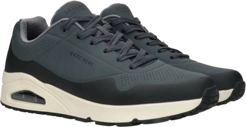 Skechers Parmentier Sneakers Stijlvol en Comfortabel Grijs Heren - Foto 4