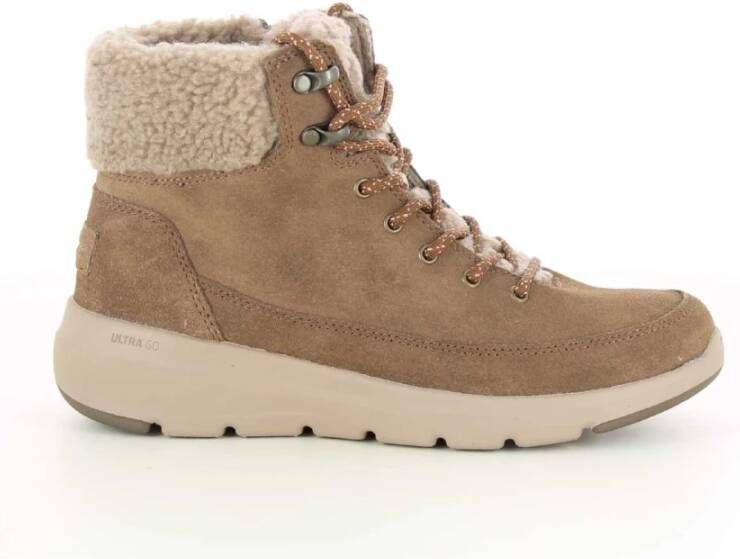 Skechers Veterschoenen Bruin Dames