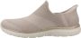 Skechers Slip-ins: Virtue Sleek 104425-TPE Vrouwen Zand Sneakers Sportschoenen - Thumbnail 2