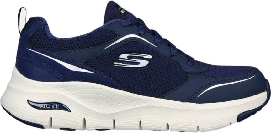 Skechers Waterdichte Arch Fit Sneakers Blue Dames