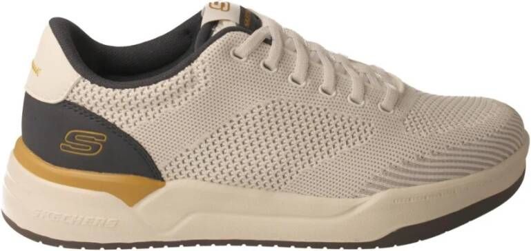 Skechers Sportieve Corliss Dorset Schoenen White Heren