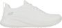Skechers Witte Vetersneakers voor Vrouwen White Dames - Thumbnail 14