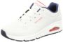 Skechers Sneakers met sleehak Uno Stand on Air Vrijetijdsschoen lage schoen veterschoen met fijne perforatie - Thumbnail 2