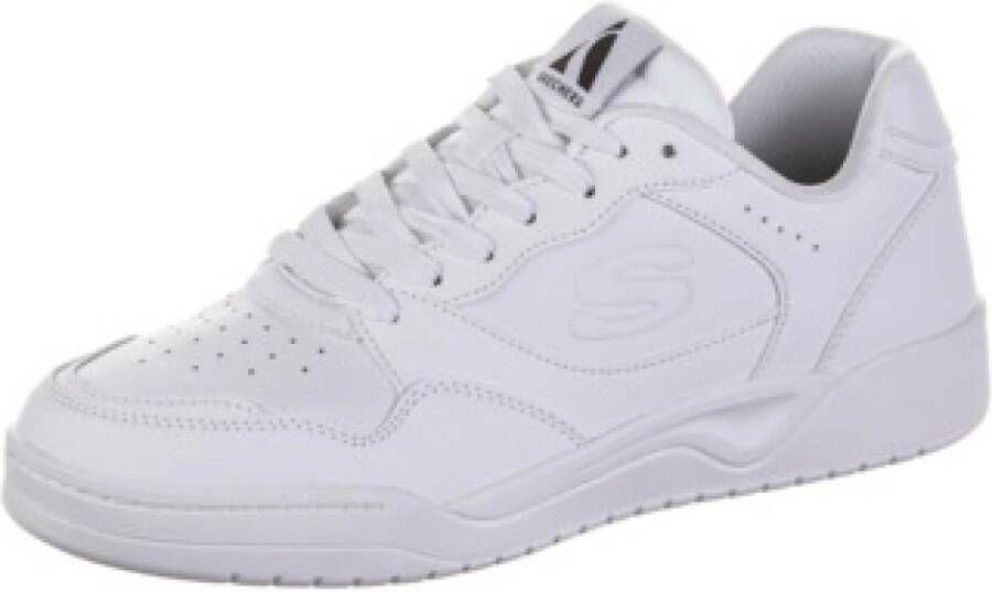 Skechers Witte Heren Moderne Sneaker