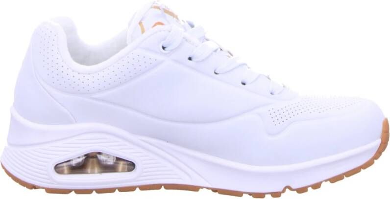 Skechers Sneakers UNO METALLIC LOVE Vrijetijdsschoen lage schoen veterschoen met trendy metallic-print - Foto 4