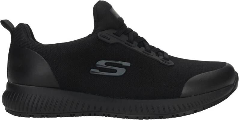 Skechers Work Squad Slipresistant sneaker Black Dames