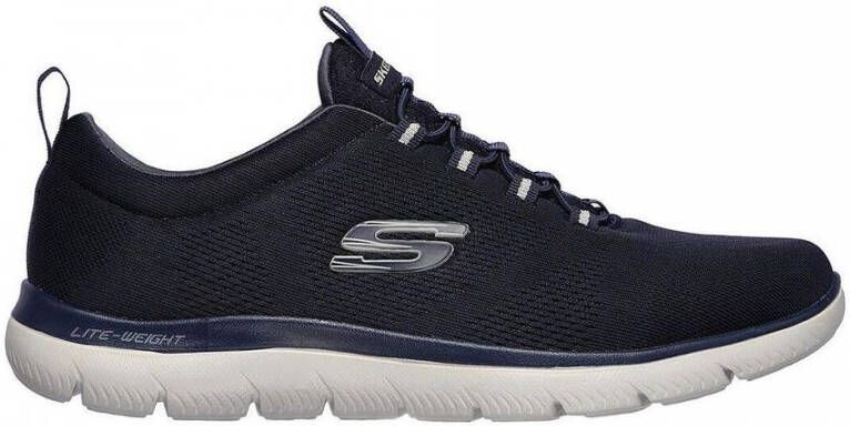 Skechers Summits Louvin Marineblauw Hardloopschoenen Heren