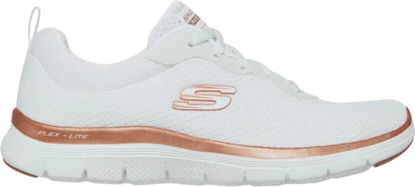 Skechers Dames Sneakers Stijl en Comfort Gecombineerd Wit Dames - Foto 5