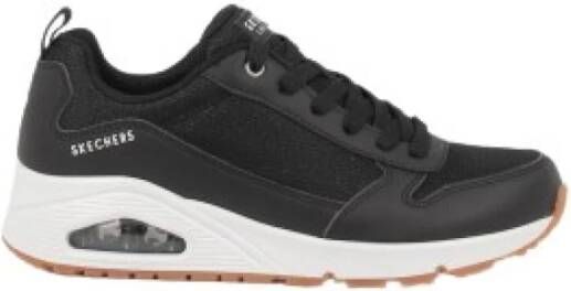 Skechers Uno Stacre Sneaker Casual en Sportieve Herenschoen Zwart Heren