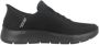 Skechers Slip-ins Go Walk Flex Hands Up Heren Instappers Zwart - Thumbnail 4