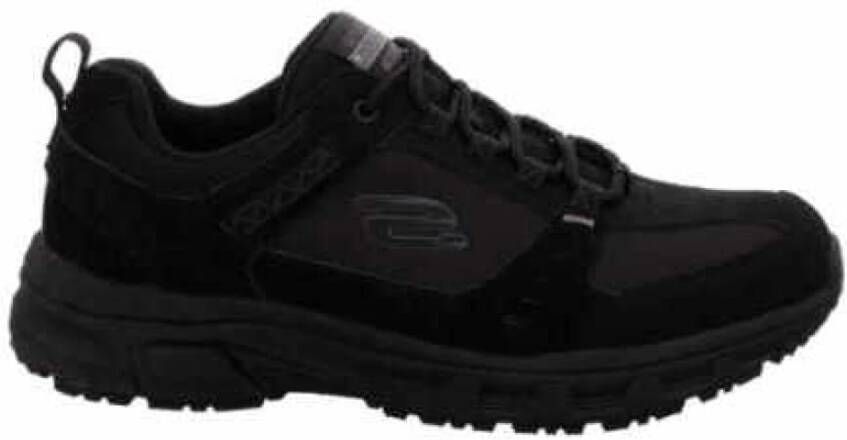 Skechers Zwarte heren sneakers veterschoenen