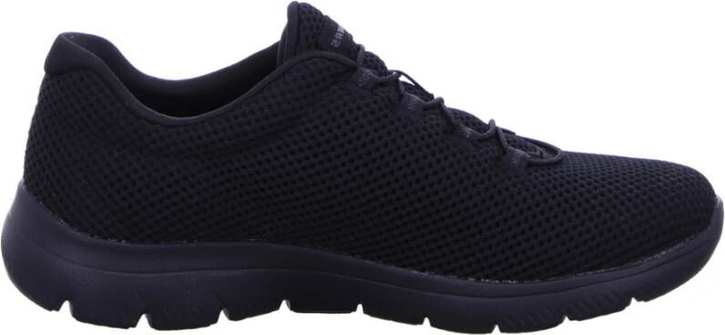 Skechers Zwarte Instap Sneakers voor Dames