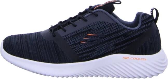 Skechers Zwarte Veterschoenen