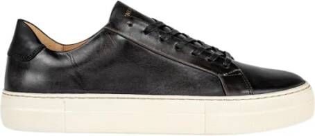 Sneaky Steve Klassieke Leren Sneaker Black Heren