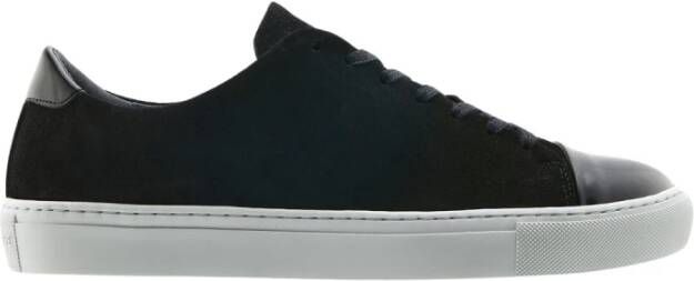 Sneaky Steve Suede Leren Rubberen Zool Schoenen Black Heren