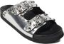 Sofie Schnoor Zilveren Sandalen met Brede Banden en Zilveren Gespen - Thumbnail 2