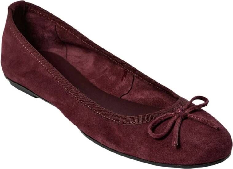 Sofie Schnoor Ballerina Burgundy met strikdetail