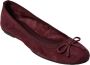 Sofie Schnoor Ballerina Burgundy met strikdetail - Thumbnail 1