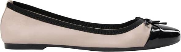 Sofie Schnoor Donkerzand Ballerina Schoenen met Strik