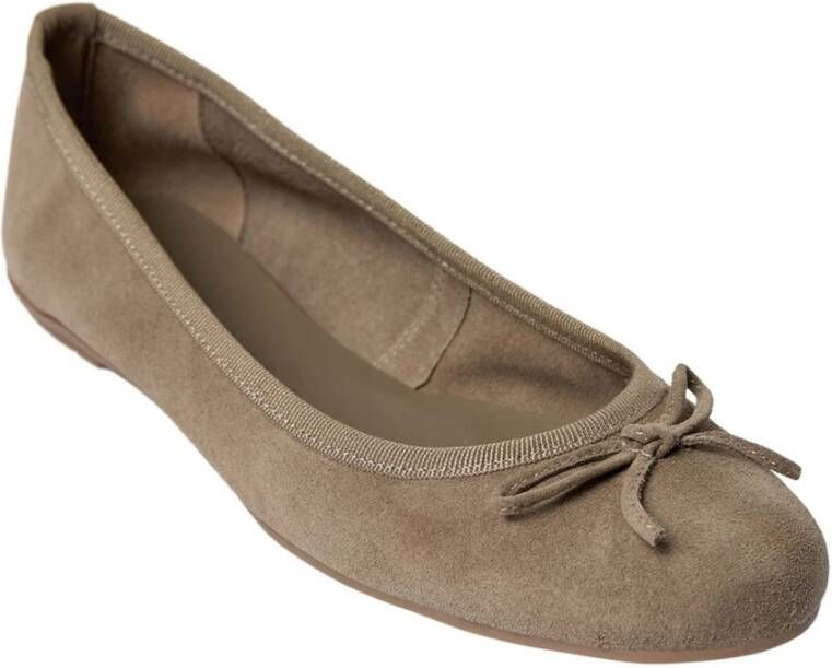 Sofie Schnoor Donkerzand Ballerina met Strikdetail