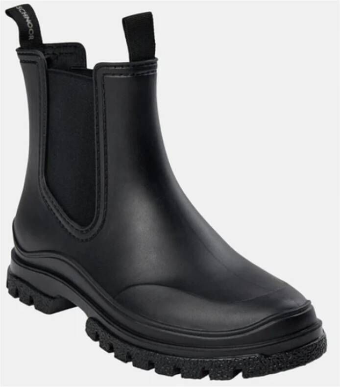Sofie Schnoor Korte Zwarte Regenlaarzen Schoenen