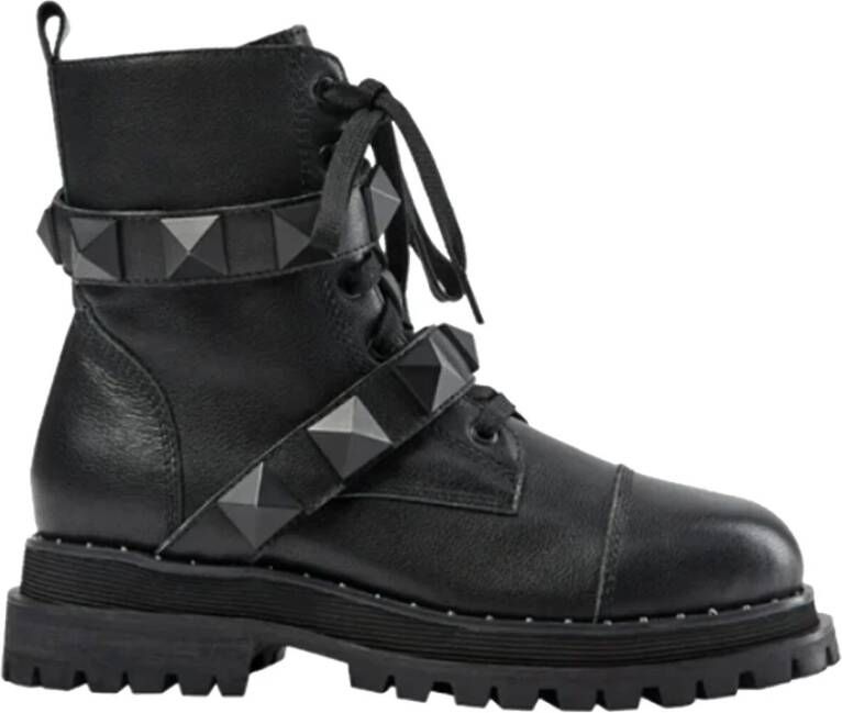 Sofie Schnoor Lace-up Boots Zwart Dames