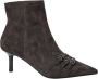 Sofie Schnoor Steen Grijs Stiletto Laars met Bandjes - Thumbnail 2