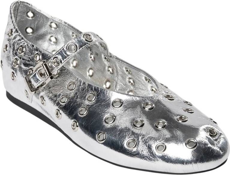 Sofie Schnoor Zilveren Larasw Ballerina Schoenen